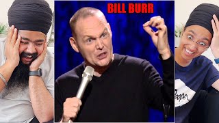 INDIAN Couple in UK React to Bill Burr - White vs Black Athletes and Hitler?