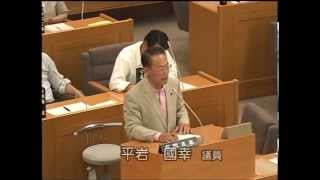 伊那市議会　平成２５年６月定例会（一般質問１日目）　平岩　國幸　議員