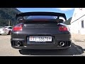 700HP Twin Turbo Porsche GT2 being Unleashed on a Closed Course!