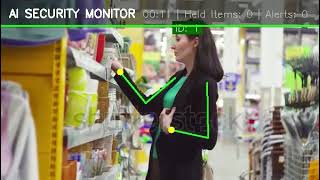 Smart Retail Security: Anti-Theft Detection using YOLO12x & Pose Estimation