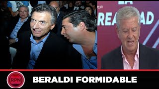 Beraldi cuenta que periodista reveló que hubo una mesa  judicial macrista para perseguir opositores