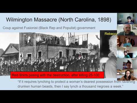 IB 20th Century Sept 3, 2020 Nadir, Sundown Towns, Race Massacres - YouTube