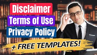 How to Create a Disclaimer & Other Legal Terms for Your Affiliate Site (+ FREE B