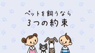 動物愛護啓発ラジオCM「ペットを飼うなら3つの約束」《香川県》