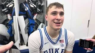 Discussing dunks with Duke’s Cooper Flagg