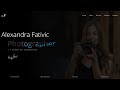 Create a Stunning Photographer Portfolio with HTML and CSS
