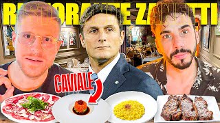 PROVIAMO IL FAMOSO RISTORANTE DI JAVIER ZANETTI - HO PRESO UN ANTIPASTO COSTOSISSIMO CON IL CAVIALE!