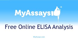 Free Online ELISA Analysis with MyAssays.com