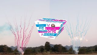 Gender Reveal Smoke Cakes  -  Dominator Fireworks