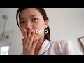 living alone vlog 우당탕탕 자취 시작 😎 생활용품 집들이 선물 언박싱 이케아 커튼 달기