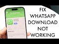 How To FIX WhatsApp Downloaded Files Not Showing Up On iPhone! (2024)