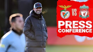 Liverpool's Champions League press conference | Benfica