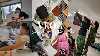 A Week Of Sewing For The Needy + Sewing Room Tour...Vlog 146