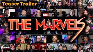 The Marvels - Teaser Trailer | REACTION MASHUP | Marvel Studios’ - Captain Marvel