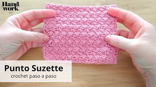 Cómo tejer punto fantasía a crochet fácil | Puntada de ganchillo reversible