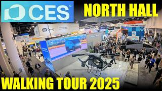 CES 2025 -  North Hall - Show Floor Tour -  Where Enterprise Meets Innovation - AI Energy E-bikes