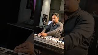 Jaison  demonstrates some of the techniques he uses to play Carnatic music on keyboard