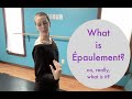 What is Épaulement?