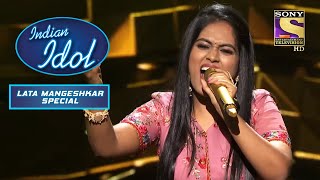 Sayli Ne "Haa Jab Tak Hai Jaan" Par Diya Stunning Performance |Indian Idol|Songs Of Lata Mangeshkar