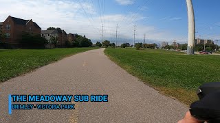 The Meadoway Sub Ride (Brimley to Victoria Park)