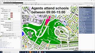 Agent-based model of children's physical activity in an urban environment.