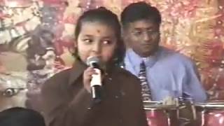 5 years old Maanya Arora singing Mata ki bhent