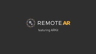 Remote AR with Apple ARKit garage