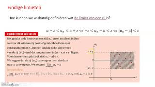 Limiet van een rij: inleiding en definities