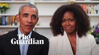Barack and Michelle Obama talk race and coronavirus to class of 2020