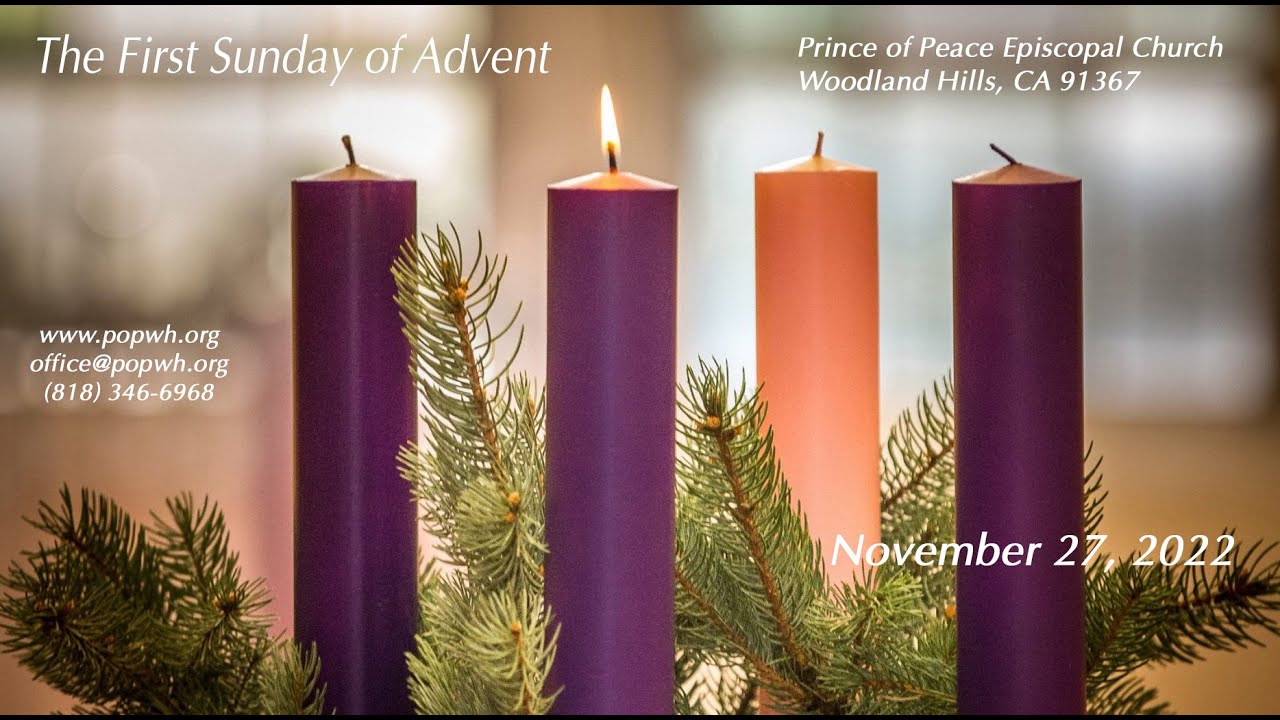 Sunday Worship - First Sunday Of Advent, November 27 2022 - YouTube