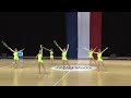 twirling bâton fftb 2016 finale n3 equipe cadette