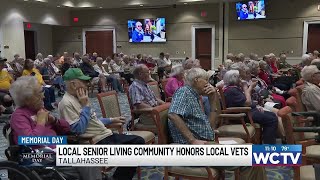 Tallahassee senior community pays tribute to fallen veterans