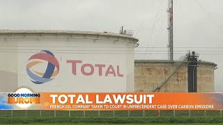 French oil company Total in court in landmark case over greenhouse emissions