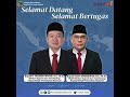 Selamat Datang dan Selamat Bertugas kepada Bapak Nusron Wahid dan Bapak Ossy Dermawan.