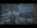 how to break the cracked blue floor in god of war ragnarok