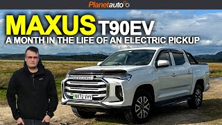 Maxus T90 EV Pickup £25k!!! A month with an Electric Pickup