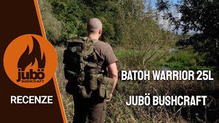 RECENZE : BATOH WARRIOR 25L - JUBÖ BUSHCRAFT