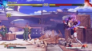 スト5　ローズ　VT2　イリュージョン　表裏　コンボ　SF5　ROSE　COMBO