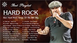 Hard Rock Songs 70s 80s 90s | Mix Hard Rock Playlist Of All Time 🔥🔥