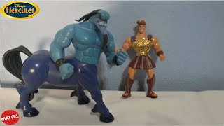 Mattel Disney's Hercules Nessus and Hercules Battle Pack(1997)Playset toy figure Review Rare\u0026Vintage