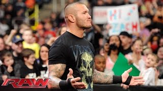 Randy Orton “jokes around” with The Authority: Raw, March 9, 2015