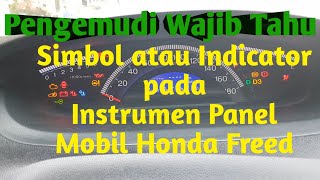 REVIEW fungsi arti Simbol tanda Lampu Indicator muncul pada  Instrument Panel Mobil  saat berkendara