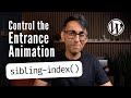 Control and Stagger the Fade-In-Up Animation - WordPress