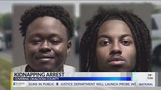 VIDEO: Man, teenager charged after alleged kidnapping in Okaloosa County