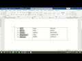 insert bullets in microsoft word