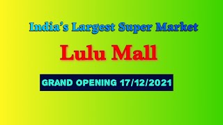 Lulu Mall Thiruvananthapuram|| India’s Largest Super Market