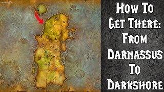 How to Get from Darnassus to Darkshore Classic