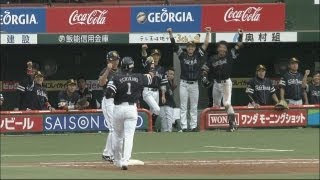 内川のタイムリーで貴重な追加点!! 2012.10.13 L-H