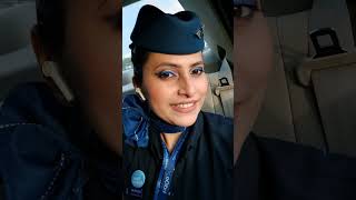 Minivlog-149 why become cabin crew ? what are the benefits? #cabincrew #aviation #airhostess #shorts