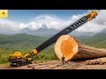 Extreme Dangerous Fastest Big Chainsaw Cutting Tree Machines | Biggest Heavy Equipment Machines #10